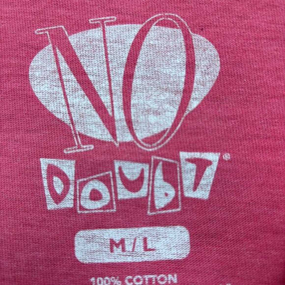 No Doubt Pink Punk T-Shirt Size M/L - Picture 4 of 4